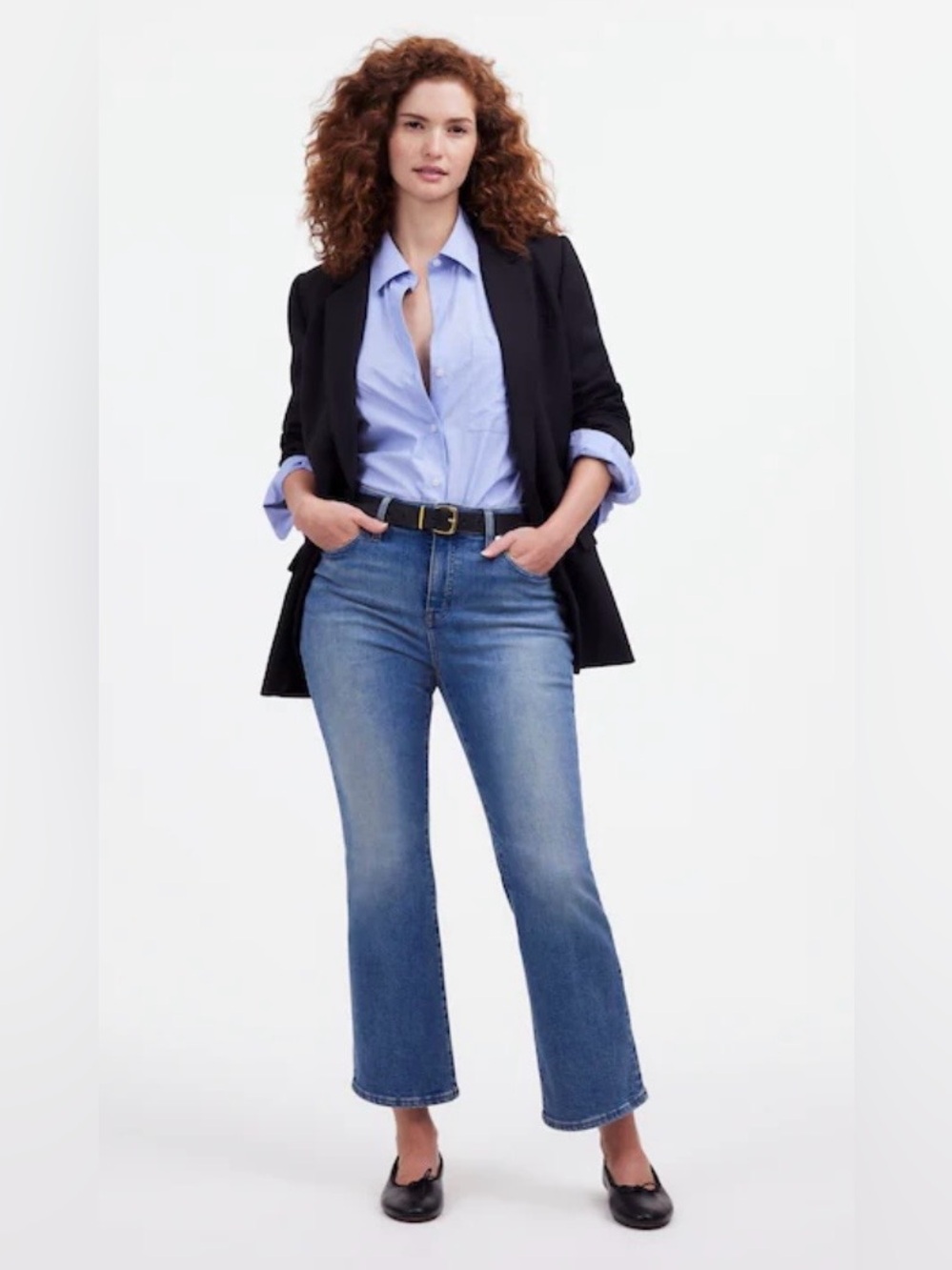 Madewell Curvy Kick Out Jeans Size 24